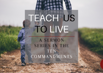 Teach Us to Live – Lawfully by Grace